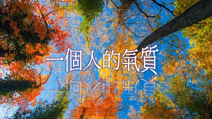 一個人的氣質