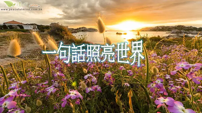 一句話照亮世界