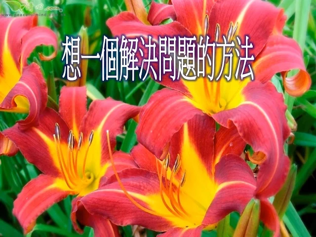 想一個解決問題的方法